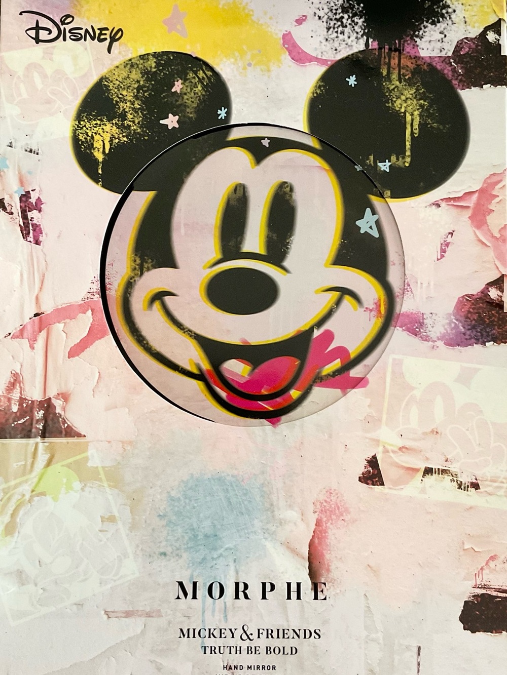 Morphe Disney Mickey & Friends Truth Be Bold Hand Mirror
